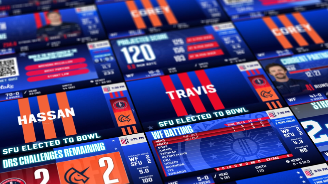 Major League Cricket Stadium Graphics